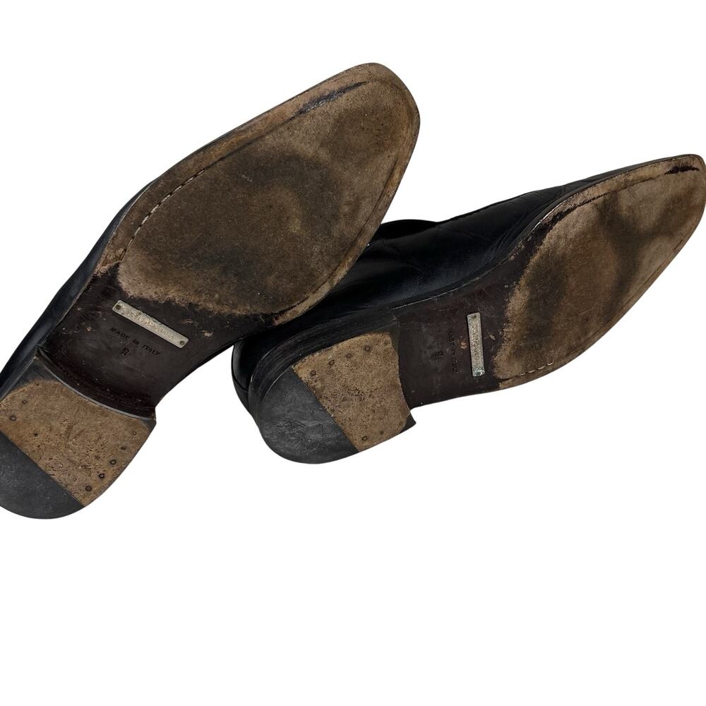 Dolce &‎ Gabbana Men’s Black Leather Slip On Loafers Size 9. - Picture 6 of 16